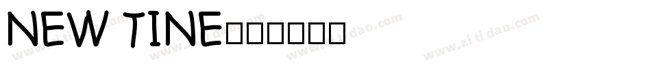 NEW TINE字体转换